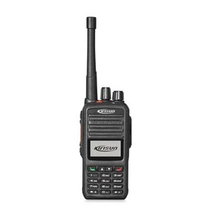 <strong>KIRISUN</strong> DP480 VHF UHF Analog Digital Dual Slot Technology Ip Interconnection Gps Waterproof Business DMR Radio 10W Walkie Talkie - Product Image 5