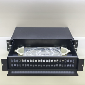 Good Quality Drawing Type Fiber Optic Terminal Box 48-port SC LC Port Pull-out Optical Fiber <strong>Patch</strong> <strong>Panel</strong> - Product Image 2