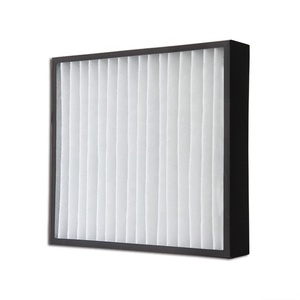 Özelleştirilmiş karton panel ön filtre merv 8 merv 9 merv 11 plili filtre 16x25x1 ac fırın kağıt selüloz hava filtresi - Product Image 1