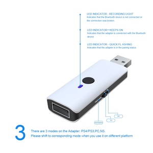 有线/无线控制器适配器与许多型号控制器USB转换器兼容，用于PS5/PS4/PS3/开关/PC - Product Image 4