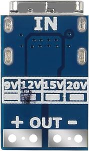 Aismartlink Tipo-C PD 12V DC Módulo de disparador de potencia de voltaje fijo 5A Módulo de entrada hembra tipo C - Product Image 3