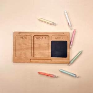 <strong>Read</strong> Create Write Board Wooden <strong>Writing</strong> Skills Board <strong>Writing</strong> Board Language Material Kindergarten Learning Letters - Product Image 3