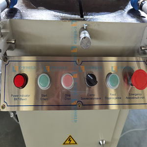 Ince işlenmiş yeni tasarım güvenilir performans PVC UPVC tek kafa kesme testere alüminyum kesme makineleri gönye testere - Product Image 4