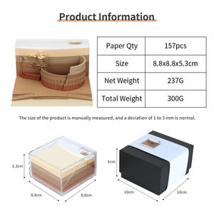 3D <strong>Block</strong> <strong>Note</strong> Colosseum <strong>Memo</strong> Pad Creative Different Sheets Notepad Paper <strong>Cube</strong> <strong>Custom</strong> Tourist Attraction Souvenir Diy Papercrafts - Product Image 6