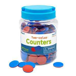 Juego de Mini tarros sensoriales, contadores de juegos translúcidos, juego de números, bloques de patrón para aprender a contar, clasificación de colores y secuenciación - Product Image 6