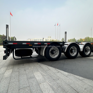 4-axis 20 Foot 40 Foot <strong>Container</strong> <strong>Loading</strong> <strong>and</strong> <strong>Unloading</strong> Skeleton Chassis Trailer for Docks <strong>and</strong> Ports - Product Image 4