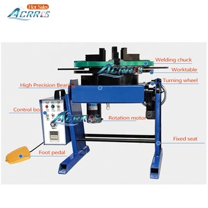 Ex-factory Welding Positioner 50kg 100kg Weld Turntable Tig Mig <strong>Welder</strong> and Wire Feeder