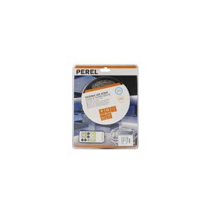 Sıcak beyaz ve soğuk beyaz esnek LED şerit, kontrolör ve güç kaynağı ile Perel kiti-300 LEDs - 5 m - 12 VDC - Product Image 3