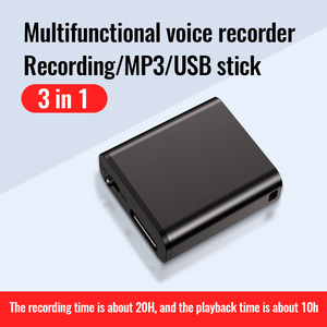 Grabadora de voz con sello de tiempo activada por voz con un botón para reuniones y entrenamiento de lecciones - Product Image 2