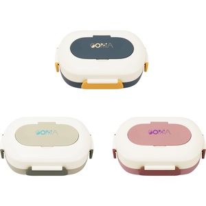 Eco-friendly Bento High Quality Tableware Lunch Box Stainless Steel Inside 3 Compartment Storage Boxes &amp; <strong>Bins</strong> Color Box <strong>Packing</strong> - Product Image 6