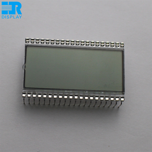 Monocromatico produttore LCD personalizzato 7 segmento 4 cifre TN STN FSTN VA display LCD schermo distributore carburante modulo display LCD