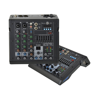 Accuracy Pro Audio TD4 Mezclador de sonido Controlador de mezclador de DJ profesional con dos entradas estéreo - Product Image 3