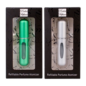 5ml seyahat dolum parfüm atomizer sprey parfüm doldurulabilir şişe atomizer kutusu ile - Product Image 2