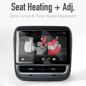 7-Zoll-Bildschirm für Tesla Model 3/Y Rückseite Android 10 8-Kern-Touchscreen-Conditioner-Steuerung Multimedia-Player - Product Image 4