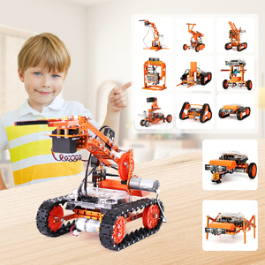 Ai Smart 12 in 1 Diy Programmier bare Codier roboter Teile Arm Auto Esp32 Micro bit Stem Education Robotics Kits für Kid High School
