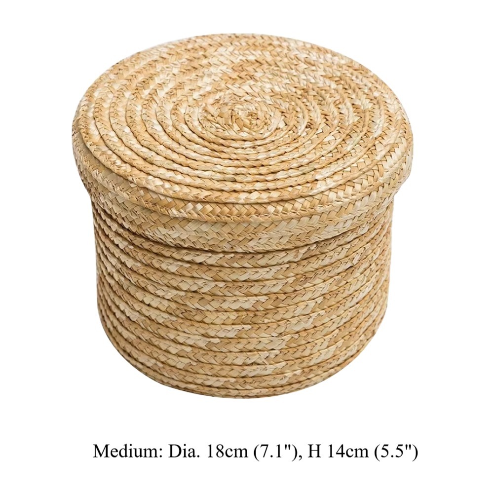 Straw round medium size