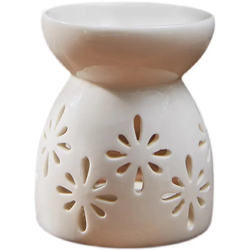 Suporte de vela de vidro estilo conciso, lanternas e jarras de cerâmica para decoração casamento