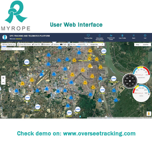 Gps Tracker Software personalizado Sitio web de la aplicación de seguimiento GPS para la plataforma de gestión de flotas - Product Image 4