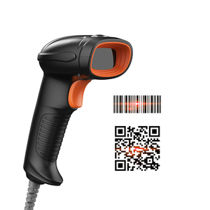 Lector de código de barras USB con cable de mano 2D/1D, venta al por mayor, escáner de código de barras multifunción de alta precisión, nuevo diseño para supermercado - Product Image 1