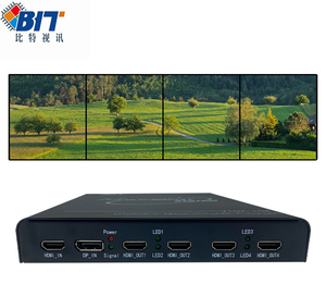 Bitvisus профессиональный аудио видео и освещение DVI DP видео контроллер 1x4 2x2 3x4 4x3 4K TV видео сплиттер матрица - Product Image 3