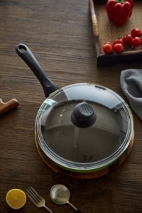 Nhiệt Độ Cao Chịu Mài Mòn Thân Thiện Với Môi Không Khung Nhà Bếp Nồi Nắp Kích Cỡ Khác Nhau Cao Borosilicate Thủy Tinh Chỉ Đồ Nấu Nướng Các Bộ Phận - Product Image 4