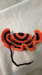 Rayures orange et noires