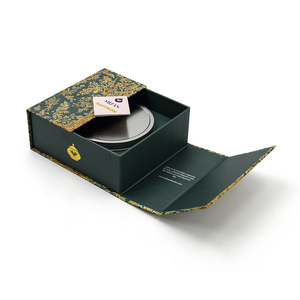 Safran ginseng takı paketleme karton kutu ile çift kapılar özelleştirilmiş ambalaj kutusu ile özelleştirilmiş saat hediye kutusu - Product Image 3