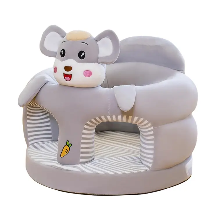 Мягкое плюшевое кресло-подушка для детей от 0 до 36 месяцев