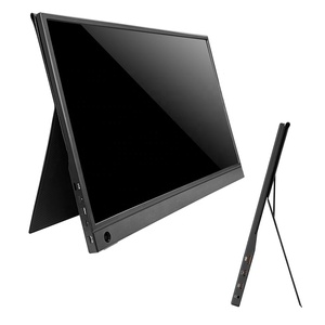 Pantalla de ángulo de visión 15,6 IPS de 178 pulgadas, Monitor portátil para videojuegos, con entrada tipo C