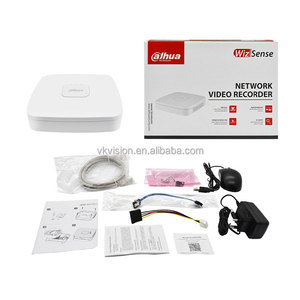 Grabadora de vídeo en red inteligente 1U de 4 canales Dahua, con 1 disco duro y detección de movimiento WizSense, 1 unidad de disco duro, 2 unidades - Product Image 1