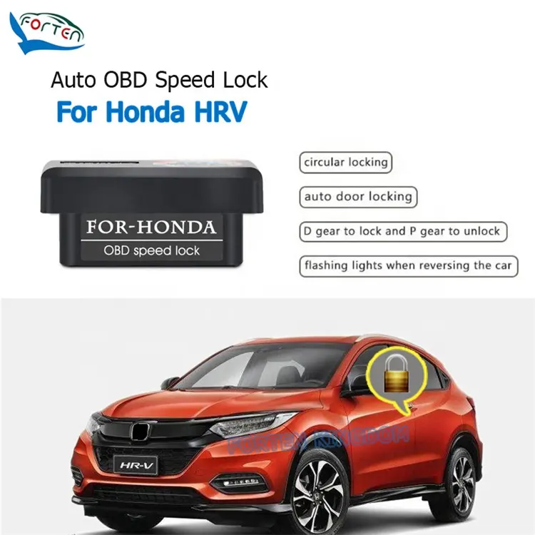 Cerradura electrónica inteligente para puerta de coche, dispositivo de bloqueo automático OBD para Honda HR-V