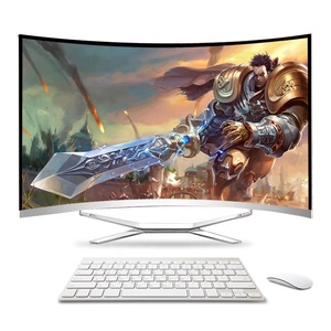 Preiswerter All-In-One-PC gekrümmter Bildschirm 27-Zoll Monoblock-Office-All-In-One-Desktop-Computer Core i3 i5 i7 CPU gekrümmter Bildschirm-Computer - Product Image 1