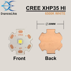 DIY 16มม./20มม. แผ่น1XCREE XML2 XPL XHP50 XHP35 LED Emitter ชิป3000K/4500K/6500K LEDs ลูกปัด - Product Image 6
