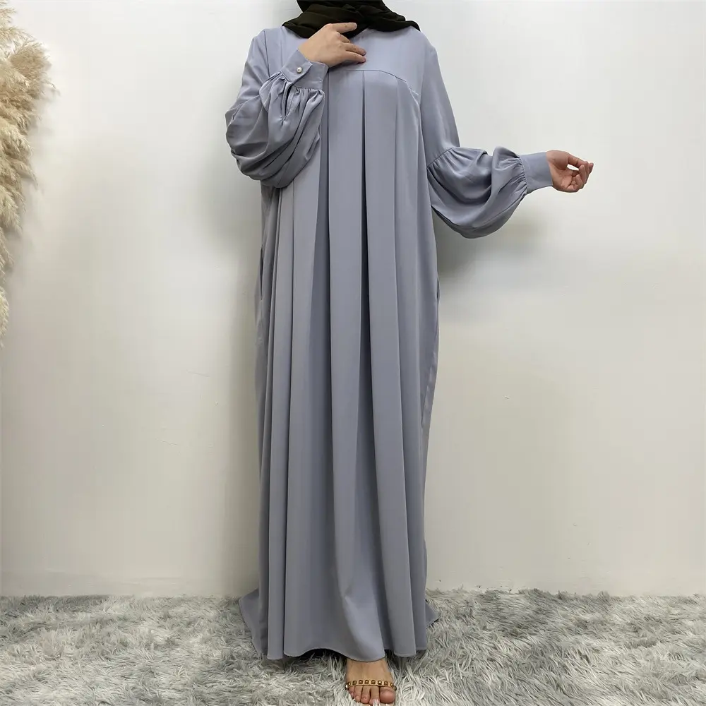 Yibaoli Fabricant 9 couleurs moderne islam robe abaya dubai islam vêtements pour femmes musulmanes Eid