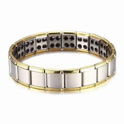 Bracelet magnétique de guérison en Germanium, bijoux pour femmes et hommes, anneau extensible, chaîne magnétique de soins des mains, meilleur cadeau