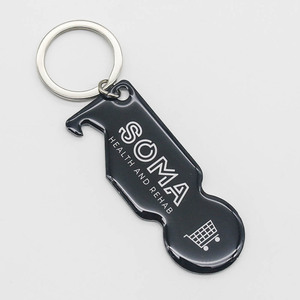 พวงกุญแจสำหรับรถเข็นช็อปปิ้งของแคนาดาพร้อมพิมพ์โลโก้ - Product Image 3