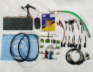Beacon Machine Diesel Fuel CRDI QR Inyector Codificación Generar Simulador EPS200 Common Rail Banco de prueba