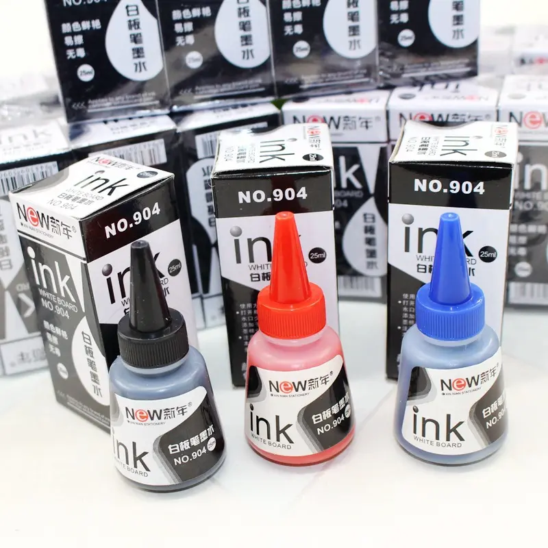 Factory Supplied Non Toxic Whiteboard Marker Pen Ink 25ml erased marker ink