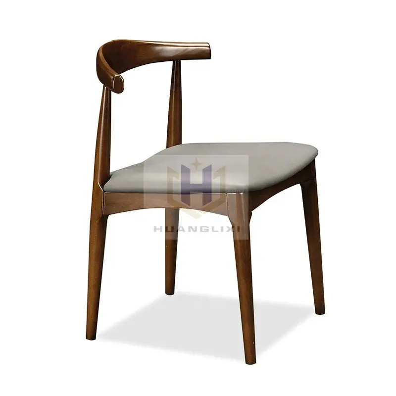 Venta al por mayor Silla de comedor mesas y sillas de restaurante de madera natural moderno juego de mesa de comedor y silla de madera maciza