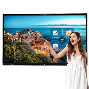 Große Größe 100 Zoll 4K Flach bildschirm Multi-Touchscreen All-in-One-PC Dual System Smart Interactive Board - Product Image 4