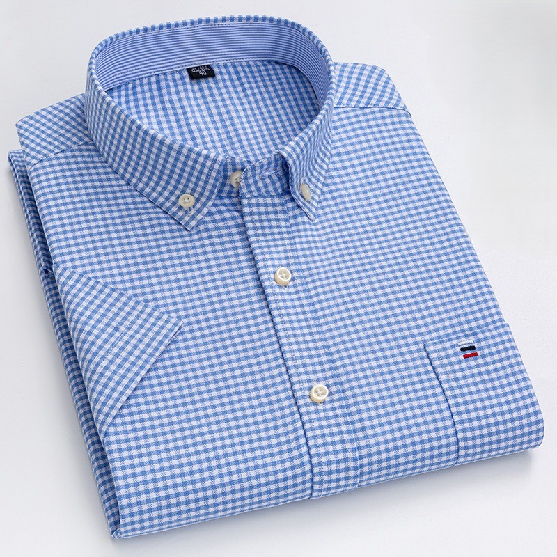 633-Blue checkered
