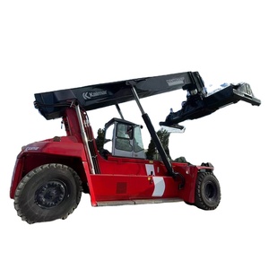 Apilador Kalmar DRT450 DRU450 usado a buen precio, equipo de manipulación de contenedores de 45 toneladas, manipulador de contenedores cargado Kalmar - Product Image 1