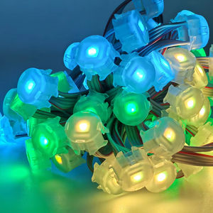 IP67 водонепроницаемые RGB светодиодные карнизы для наружного использования Smart <span class=keywords><strong>Alexa</strong></span> Google Assistant совместимые с садовым декором рабочие точечные огни - Product Image 5