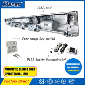 DEPER Nhôm Cấu Hình Động Cơ Cửa Trượt Tự Động Bằng Điện 150Kg Thiết Bị Điều Khiển Cửa Tự Động - Product Image 2