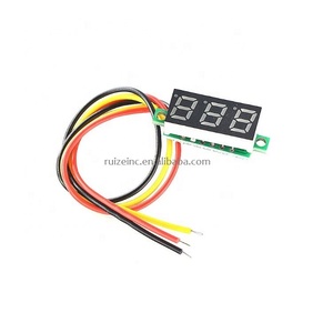 0.28 Inch <strong>2</strong>.5V-30V Mini Digital Voltmeter Voltage Tester Meter LED Screen Digital Voltmeter <strong>Red</strong> LED Display <strong>2</strong> Wires Hot Sale - Product Image 2