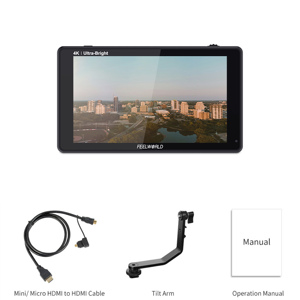 फील्डवर्ल्ड lut6s 6 इंच के सूर्य के प्रकाश दृश्य 2600nits hdsr/3d lut टच स्क्रीन dsr कैमरा फील्ड मॉनिटर - Product Image 6