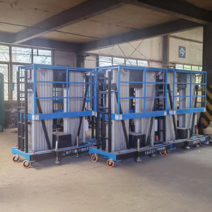 Plataforma de trabajo confiable de doble columna para operaciones elevadas seguras y convenientes - Product Image 5