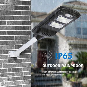 HUAPAI Remote Control Road Lamp ABS 20 40 60 80 Watt All in One <strong>LED</strong> Solar System Street Light - Product Image 4