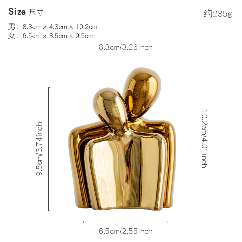 Gold(Hug a couple)