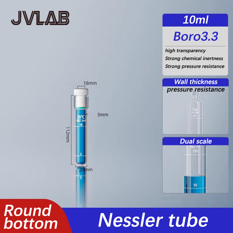 11 Rondes 10 ml double graduation
